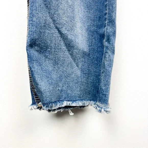 Beaded GG Jeans Fringe Cuff Jeans - Picture 8 of 15